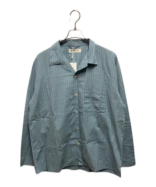TEKLA（テクラ）TEKLA (テクラ) AURALEE (オーラリー) COTTON POPLIN ー PYJAMAS SHIRT ブルー サイズ:XL 未使用品の古着・服飾アイテム