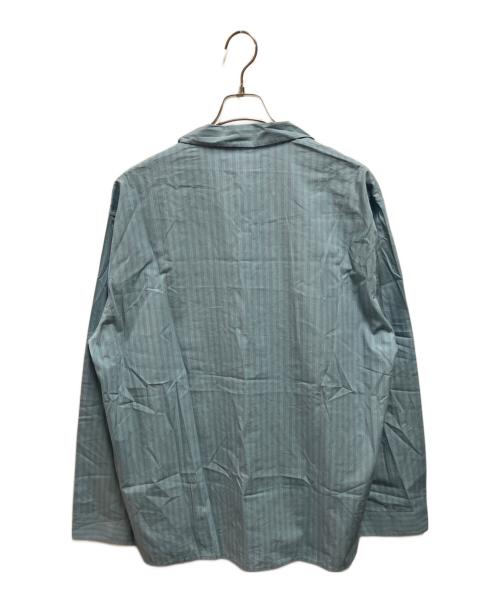 TEKLA（テクラ）TEKLA (テクラ) AURALEE (オーラリー) COTTON POPLIN ー PYJAMAS SHIRT ブルー サイズ:XL 未使用品の古着・服飾アイテム