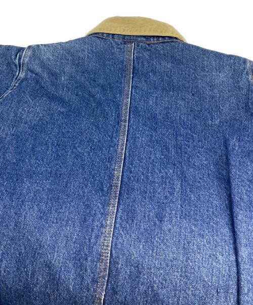 POLO RALPH LAUREN（ポロ・ラルフローレン）POLO RALPH LAUREN (ポロ・ラルフローレン) 80～90's ネイティブブランケットカバーオール 白タグ シンガポール製 インディゴ サイズ:Ｍの古着・服飾アイテム