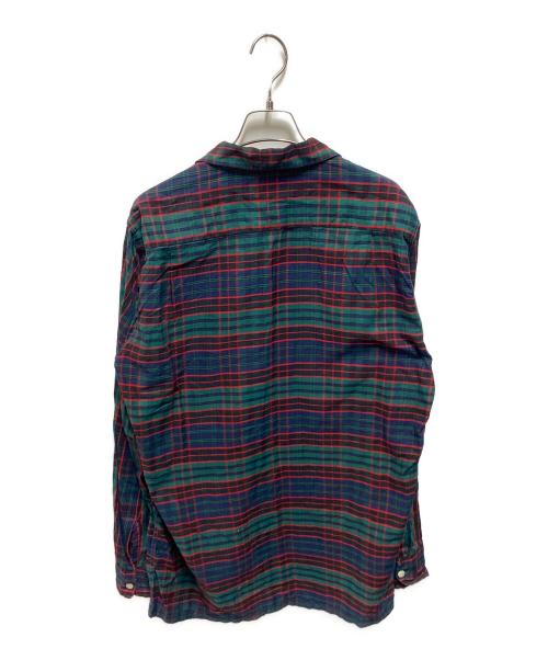 Alleson of Rochester（Alleson of Rochester）Alleson of Rochester (Alleson of Rochester) オープンカラーシャツ グリーン サイズ:Ｌの古着・服飾アイテム