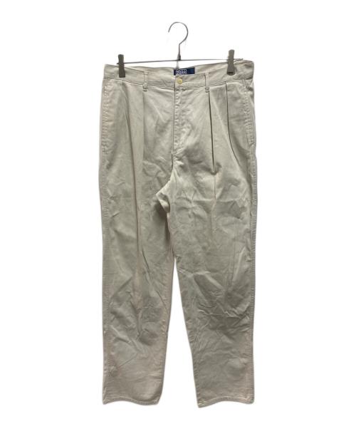 POLO RALPH LAUREN（ポロ・ラルフローレン）POLO RALPH LAUREN (ポロ・ラルフローレン) ポロチノ 初期タグ ベージュ サイズ:W33の古着・服飾アイテム