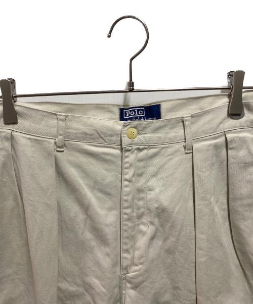 POLO RALPH LAUREN（ポロ・ラルフローレン）POLO RALPH LAUREN (ポロ・ラルフローレン) ポロチノ 初期タグ ベージュ サイズ:W33の古着・服飾アイテム