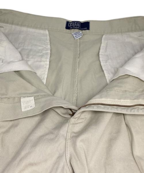 POLO RALPH LAUREN（ポロ・ラルフローレン）POLO RALPH LAUREN (ポロ・ラルフローレン) ポロチノ 初期タグ ベージュ サイズ:W33の古着・服飾アイテム