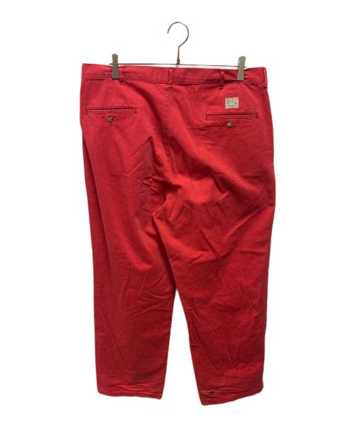 POLO RALPH LAUREN（ポロ・ラルフローレン）POLO RALPH LAUREN (ポロ・ラルフローレン) ポロチノ 初期タグ USA製 レッド サイズ:38の古着・服飾アイテム