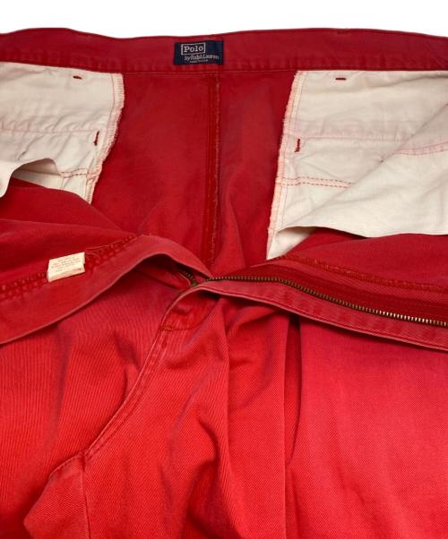 POLO RALPH LAUREN（ポロ・ラルフローレン）POLO RALPH LAUREN (ポロ・ラルフローレン) ポロチノ 初期タグ USA製 レッド サイズ:38の古着・服飾アイテム