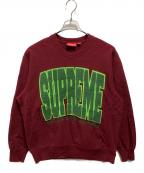 SUPREMEシュプリーム）の古着「Cities Arc Crewneck」｜レッド