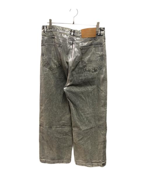 SUBLATIONS（サブレーションズ）SUBLATIONS (サブレーションズ) WIDE SEAM DENIM BAGGY PANTS .11 シルバー サイズ:2の古着・服飾アイテム