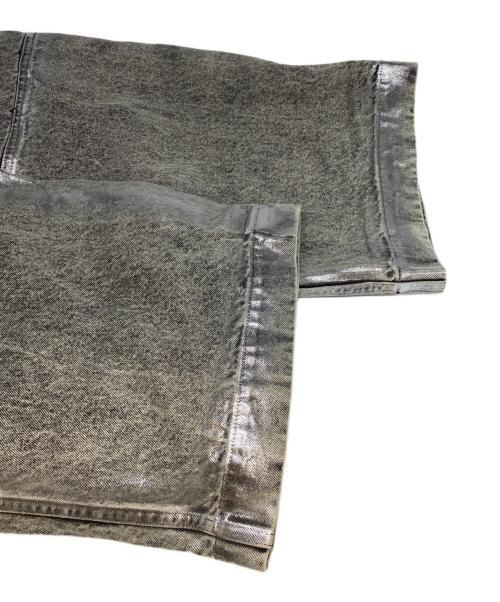 SUBLATIONS（サブレーションズ）SUBLATIONS (サブレーションズ) WIDE SEAM DENIM BAGGY PANTS .11 シルバー サイズ:2の古着・服飾アイテム