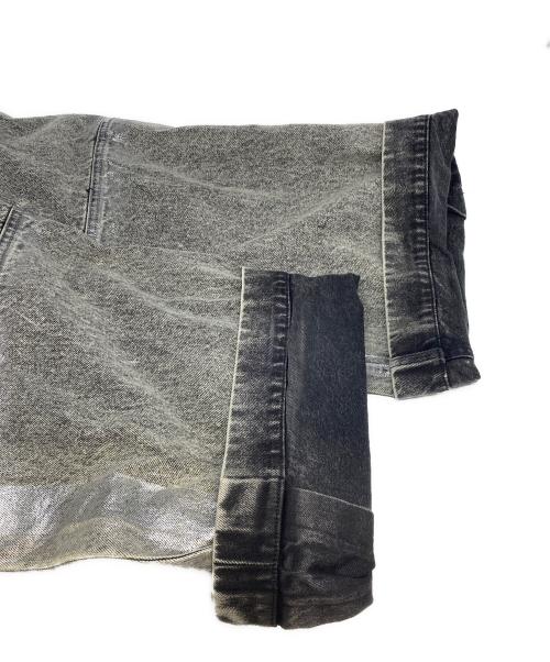 SUBLATIONS（サブレーションズ）SUBLATIONS (サブレーションズ) WIDE SEAM DENIM BAGGY PANTS .11 シルバー サイズ:2の古着・服飾アイテム