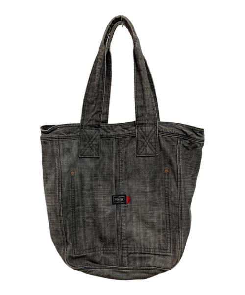 PORTER（ポーター）PORTER (ポーター) LEVI'S (リーバイス) トートバッグ ブラックの古着・服飾アイテム