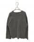 COMME des GARCONS SHIRT (コムデギャルソンシャツ) ウールパッチワークニット グレー サイズ:Ｌ：10000円