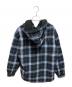 SUPREME (シュプリーム) 25FW Lined Zip Up Hooded Flannel Shirt ブルー サイズ:Ｓ：18000円