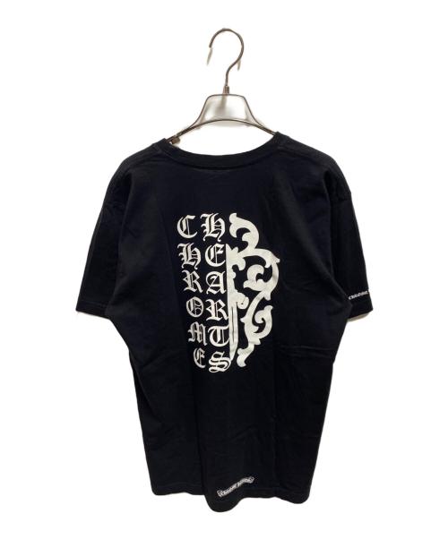 CHROME HEARTS（クロムハーツ）CHROME HEARTS (クロムハーツ) HALF DAGGER PRINT POCKET TEE ブラック サイズ:Ｌの古着・服飾アイテム