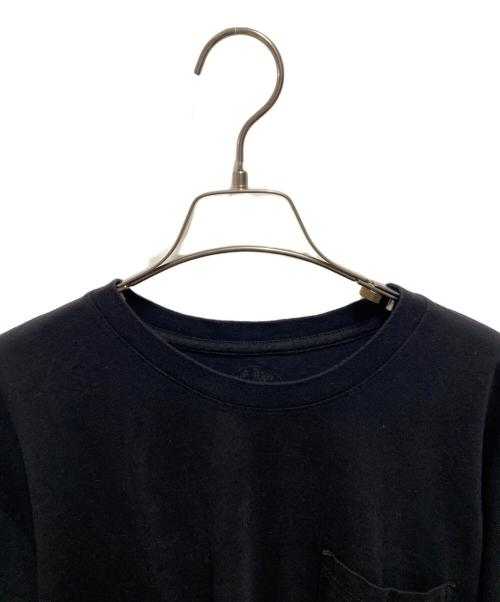 CHROME HEARTS（クロムハーツ）CHROME HEARTS (クロムハーツ) HALF DAGGER PRINT POCKET TEE ブラック サイズ:Ｌの古着・服飾アイテム