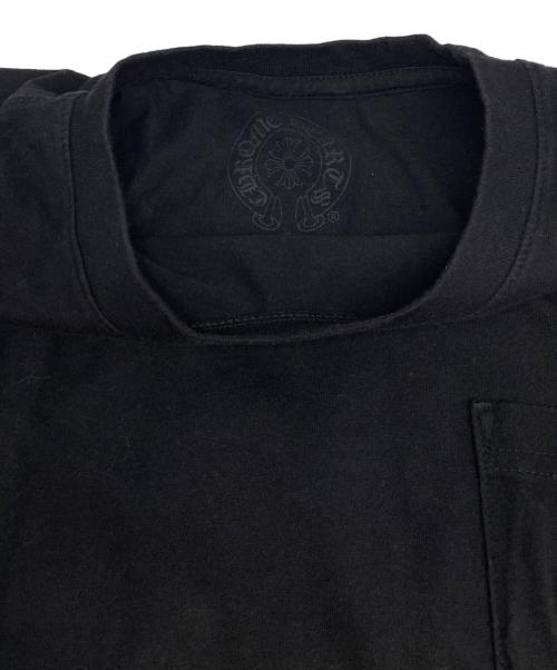 CHROME HEARTS（クロムハーツ）CHROME HEARTS (クロムハーツ) HALF DAGGER PRINT POCKET TEE ブラック サイズ:Ｌの古着・服飾アイテム