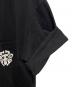 中古・古着 CHROME HEARTS (クロムハーツ) HALF DAGGER PRINT POCKET TEE ブラック サイズ:Ｌ：50000円