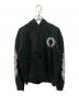 CHROME HEARTS（クロムハーツ）の古着「フローラルクロスホースシューパーカー」｜ブラック