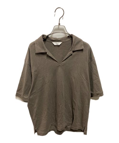 STILL BY HAND（スティルバイハンド）STILL BY HAND (スティルバイハンド) H/C SKIPPER T ブラウン サイズ:48の古着・服飾アイテム