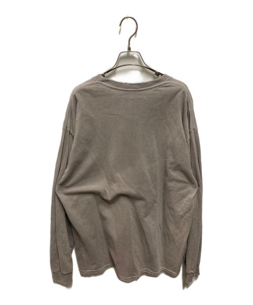 ANCELLM（アンセルム）ANCELLM (アンセルム) EMBROIDERY DYED LS グレー サイズ:1の古着・服飾アイテム