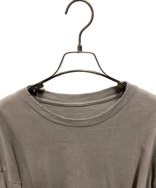 ANCELLM（アンセルム）ANCELLM (アンセルム) EMBROIDERY DYED LS グレー サイズ:1の古着・服飾アイテム
