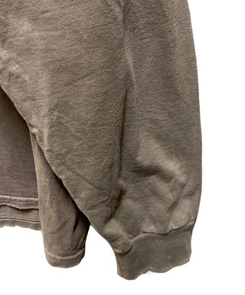 ANCELLM（アンセルム）ANCELLM (アンセルム) EMBROIDERY DYED LS グレー サイズ:1の古着・服飾アイテム