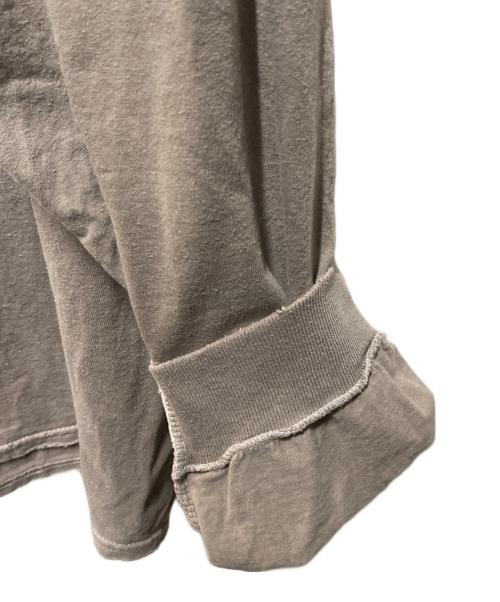 ANCELLM（アンセルム）ANCELLM (アンセルム) EMBROIDERY DYED LS グレー サイズ:1の古着・服飾アイテム