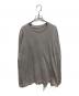 ANCELLM（アンセルム）の古着「EMBROIDERY DYED LS」｜グレー