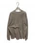ANCELLM (アンセルム) EMBROIDERY DYED LS グレー サイズ:1：7000円