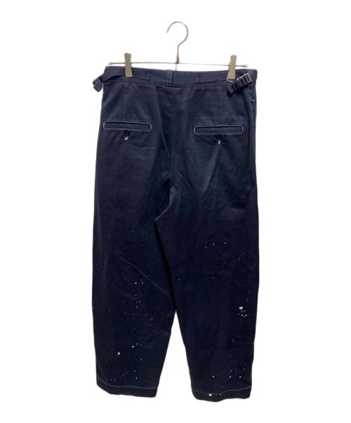 Product Twelve（プロダクトトゥエルブ）Product Twelve (プロダクトトゥエルブ) High Waist Wide Work Trousers ネイビー サイズ:1の古着・服飾アイテム