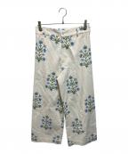 SZ Blockprintsエスゼットブロックプリント）の古着「DISCO PANT LILY」｜ホワイト