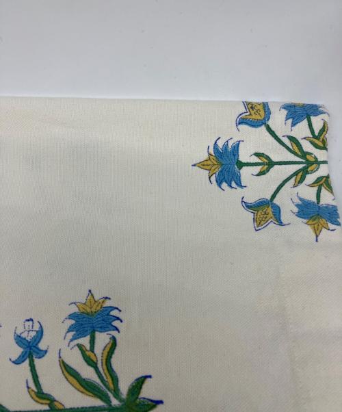 SZ Blockprints（エスゼットブロックプリント）SZ Blockprints (エスゼットブロックプリント) DISCO PANT LILY ホワイト サイズ:Ｍの古着・服飾アイテム
