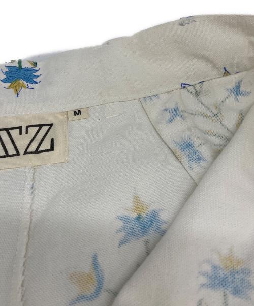 SZ Blockprints（エスゼットブロックプリント）SZ Blockprints (エスゼットブロックプリント) DISCO PANT LILY ホワイト サイズ:Ｍの古着・服飾アイテム