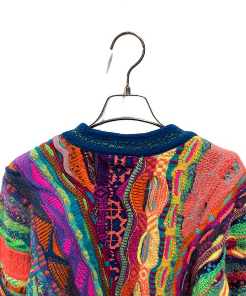 Coogi（クージー）Coogi (クージー) 3Dニット マルチカラー サイズ:Ｍの古着・服飾アイテム