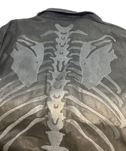 FR(13)NDS（フレンズ）FR(13)NDS (フレンズ) COATING BONE SHIRTS ブラック サイズ:FREEの古着・服飾アイテム