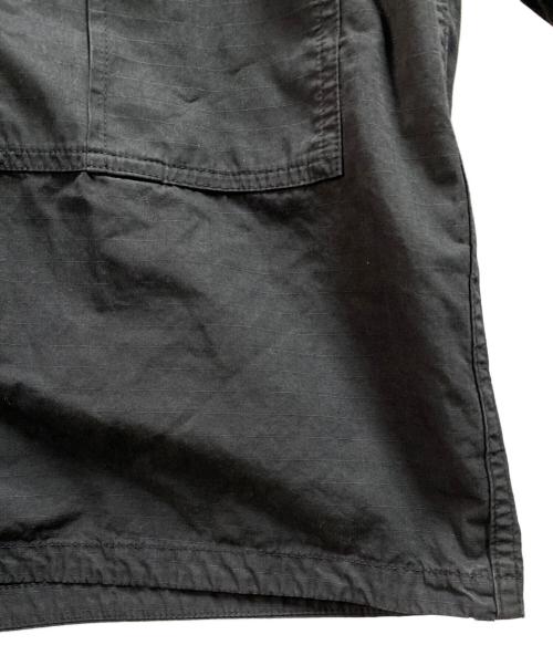 STONE ISLAND（ストーンアイランド）STONE ISLAND (ストーンアイランド) 26SS ジップアップ オーバーシャツ ブラック サイズ:Ｓの古着・服飾アイテム