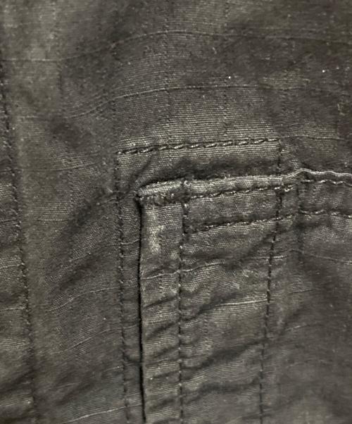 STONE ISLAND（ストーンアイランド）STONE ISLAND (ストーンアイランド) 26SS ジップアップ オーバーシャツ ブラック サイズ:Ｓの古着・服飾アイテム