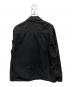 STONE ISLAND (ストーンアイランド) 26SS ジップアップ オーバーシャツ ブラック サイズ:Ｓ：35000円