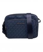 MICHAEL KORSマイケルコース）の古着「Cooper Signature Logo Flight Bag」｜ネイビー