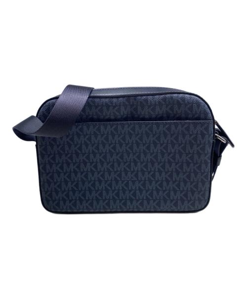 MICHAEL KORS（マイケルコース）MICHAEL KORS (マイケルコース) Cooper Signature Logo Flight Bag ネイビーの古着・服飾アイテム