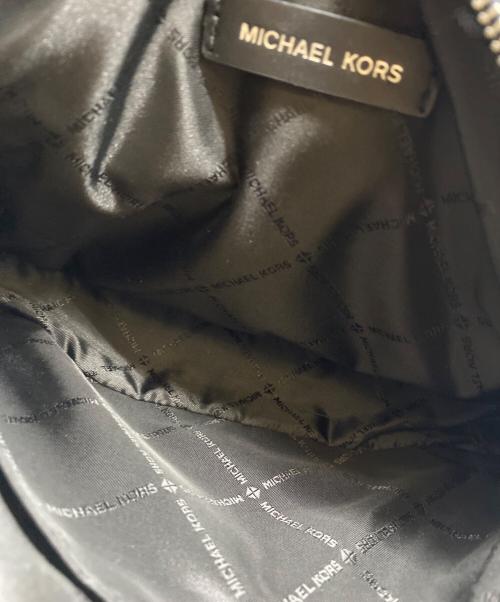 MICHAEL KORS（マイケルコース）MICHAEL KORS (マイケルコース) Cooper Signature Logo Flight Bag ネイビーの古着・服飾アイテム