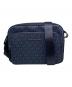 MICHAEL KORS（マイケルコース）の古着「Cooper Signature Logo Flight Bag」｜ネイビー