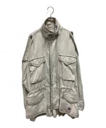 Maison MIHARA YASUHIRO（メゾン ミハラ ヤスヒロ）の古着「24SS スーパービッグフィールドジャケット」｜グレー