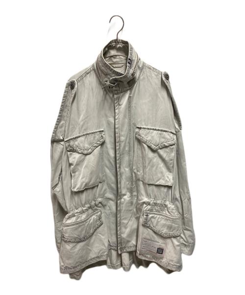 Maison MIHARA YASUHIRO（メゾン ミハラ ヤスヒロ）Maison MIHARA YASUHIRO (メゾン ミハラ ヤスヒロ) 24SS スーパービッグフィールドジャケット グレー サイズ:36の古着・服飾アイテム