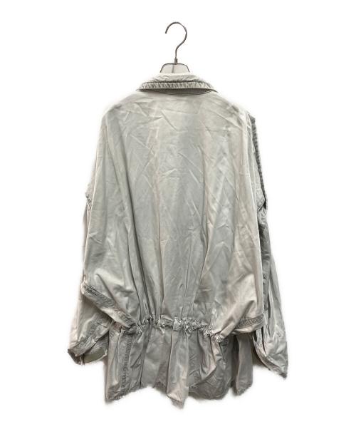 Maison MIHARA YASUHIRO（メゾン ミハラ ヤスヒロ）Maison MIHARA YASUHIRO (メゾン ミハラ ヤスヒロ) 24SS スーパービッグフィールドジャケット グレー サイズ:36の古着・服飾アイテム