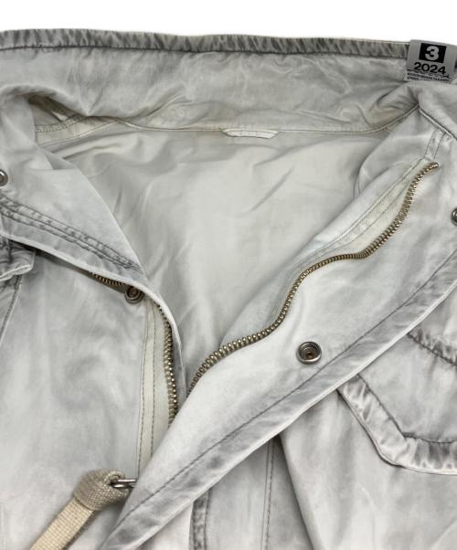 Maison MIHARA YASUHIRO（メゾン ミハラ ヤスヒロ）Maison MIHARA YASUHIRO (メゾン ミハラ ヤスヒロ) 24SS スーパービッグフィールドジャケット グレー サイズ:36の古着・服飾アイテム