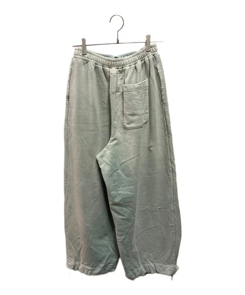 Maison MIHARA YASUHIRO（メゾン ミハラ ヤスヒロ）Maison MIHARA YASUHIRO (メゾン ミハラ ヤスヒロ) SUN FADED LIKE SWEAT PANTS グリーン サイズ:38の古着・服飾アイテム