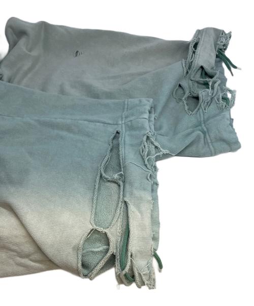 Maison MIHARA YASUHIRO（メゾン ミハラ ヤスヒロ）Maison MIHARA YASUHIRO (メゾン ミハラ ヤスヒロ) SUN FADED LIKE SWEAT PANTS グリーン サイズ:38の古着・服飾アイテム
