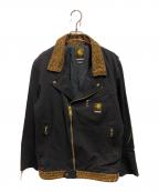 CarHartt×NEIGHBORHOODカーハート×ネイバーフッド）の古着「STRABLER JACKET」｜ブラック×ブラウン