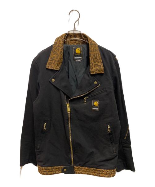 CarHartt（カーハート）CarHartt (カーハート) NEIGHBORHOOD (ネイバーフッド) STRABLER JACKET ブラック×ブラウン サイズ:ＸＬの古着・服飾アイテム