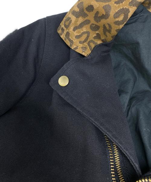 CarHartt（カーハート）CarHartt (カーハート) NEIGHBORHOOD (ネイバーフッド) STRABLER JACKET ブラック×ブラウン サイズ:ＸＬの古着・服飾アイテム